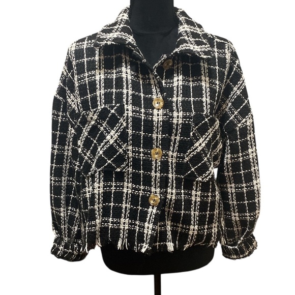 Promesa Plaid Jacket - Picture 1 of 3